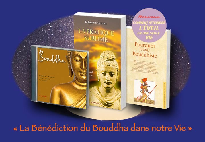 Pack: LA BÉNÉDICTION DU BOUDDHA DANS NOTRE VIE
